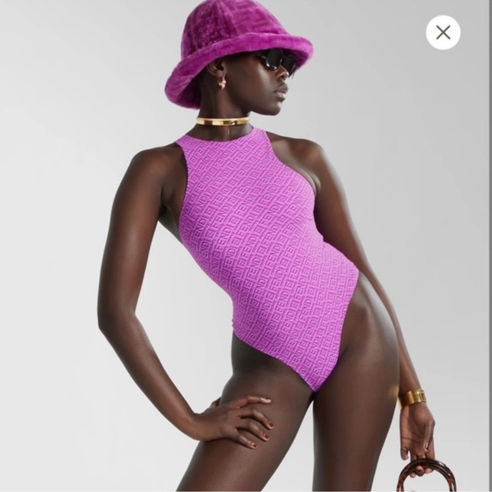 FENDI x SKIMS high neck bodysuit Colorado , Size M
